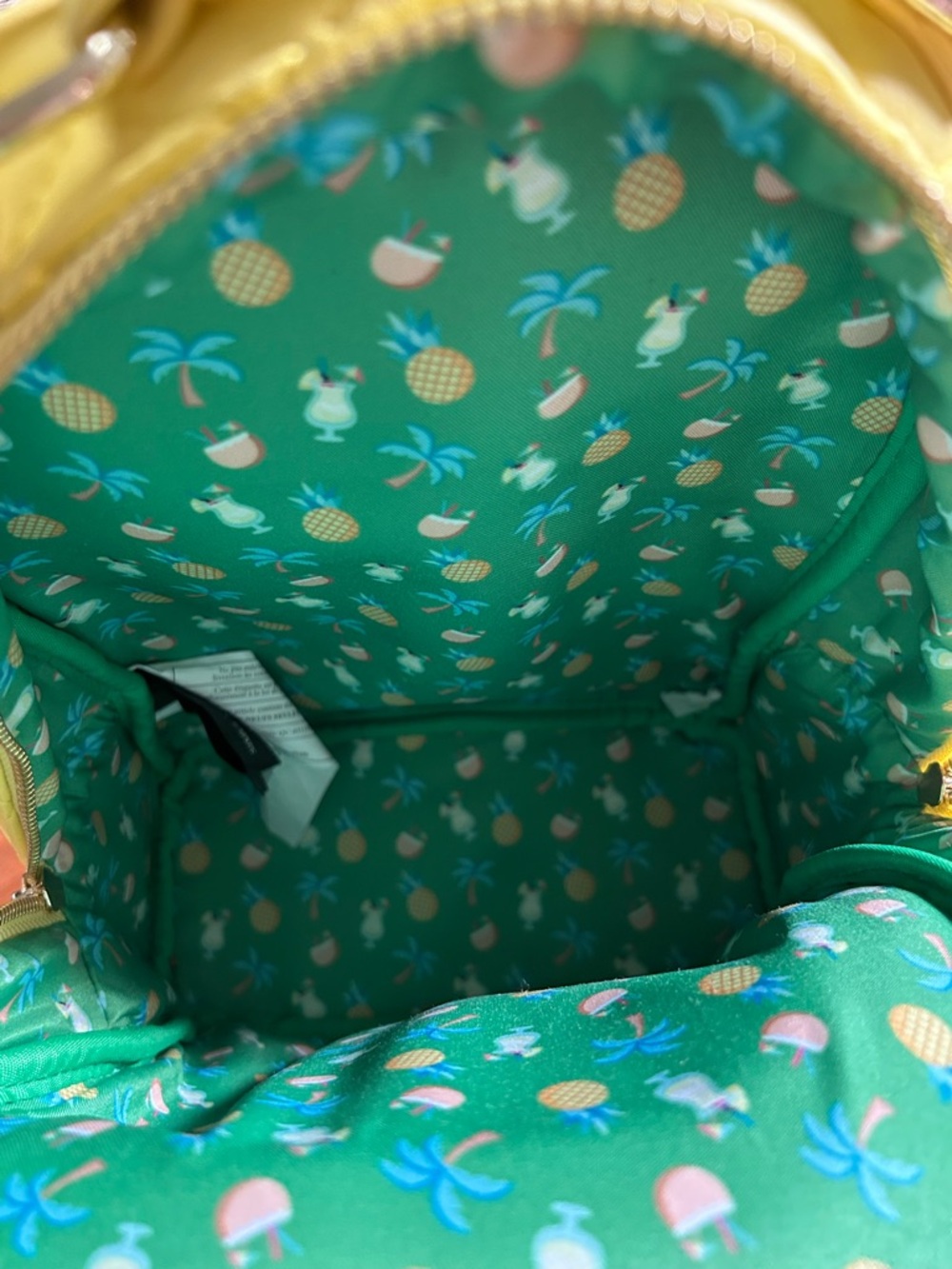 Loungefly Pool Party Pineapple Mini Backpack - Picture 3 of 6
